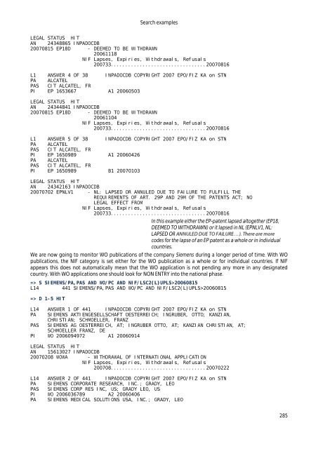 Guide to STN Patent Databases – Basic Version - Paton - TU Ilmenau