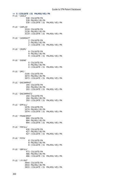 Guide to STN Patent Databases – Basic Version - Paton - TU Ilmenau