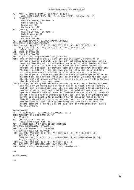 Guide to STN Patent Databases – Basic Version - Paton - TU Ilmenau