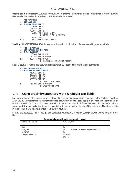 Guide to STN Patent Databases – Basic Version - Paton - TU Ilmenau