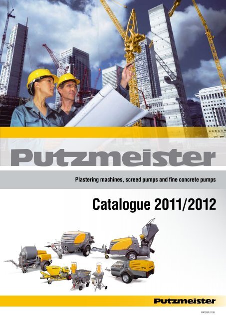 Catalogue 2011/2012 - Putzmeister MÃ¶rtelmaschinen