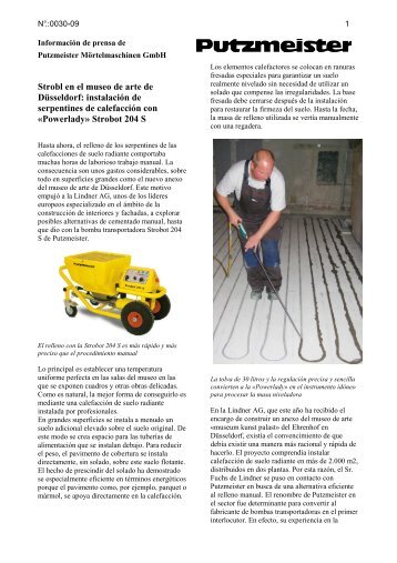 mortarmachines.com - Putzmeister MÃ¶rtelmaschinen