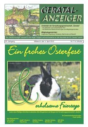 Geratalanzeiger Nr. 07 vom 04.04.2012 - Verwaltungsgemeinschaft ...