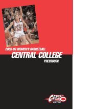 Women's basketball - Central College