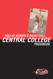 Women's Basketball - Central College