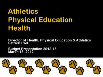 Athletics Physical Education Health - Commack Union Free School ...