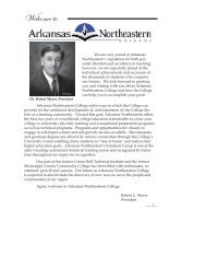 2006 - 2007 - Arkansas Northeastern College