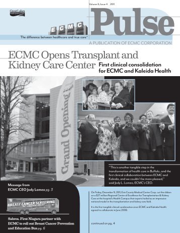 October–November–December 2011 - Erie County Medical Center