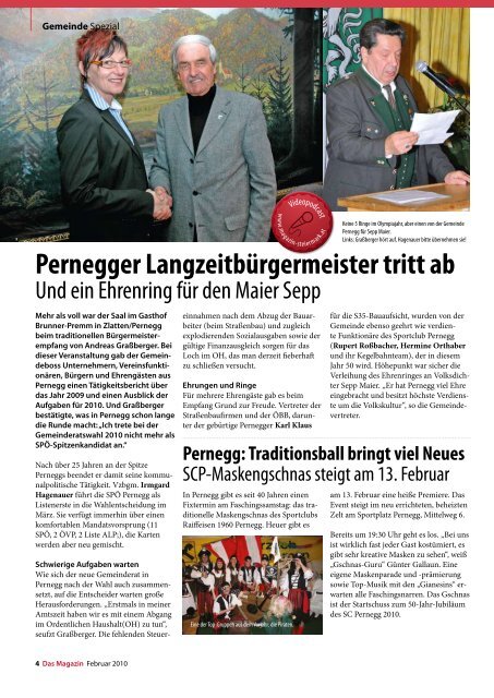 Steiermark Mitte Februar - DAS MAGAZIN Steiermark-Mitte