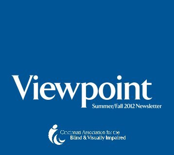 Summer Fall 2012 Viewpoint pdf - Cincinnati Association for the ...