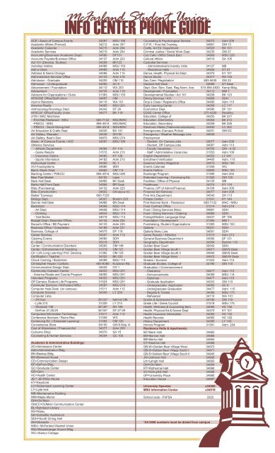 Kutztown Academic Calendar 2022 Mcfarland Student Union - Kutztown University