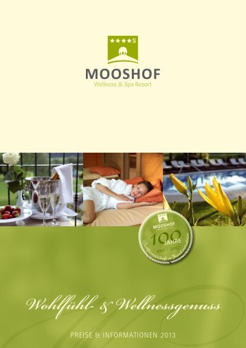 Prospekt - Hotel Mooshof