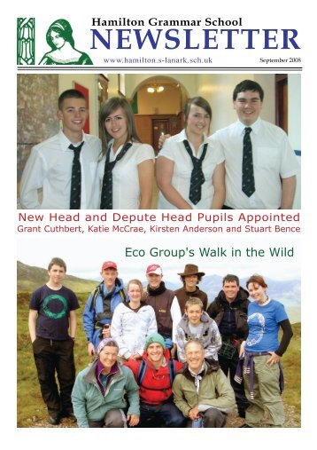 NEWSLETTER - Hamilton Grammar School