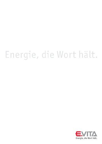 E.VITA Energie Imagebroschüre