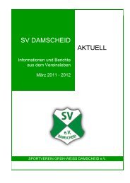 SVD Aktuell - Damscheid