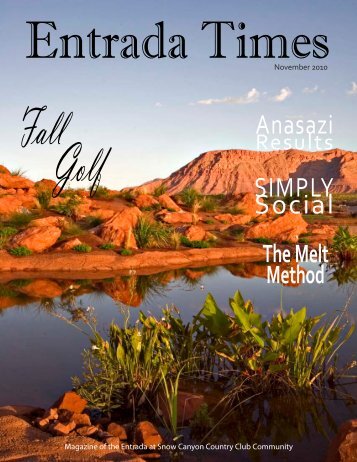 Anasazi SIMPLY Social - Entrada Golf Course