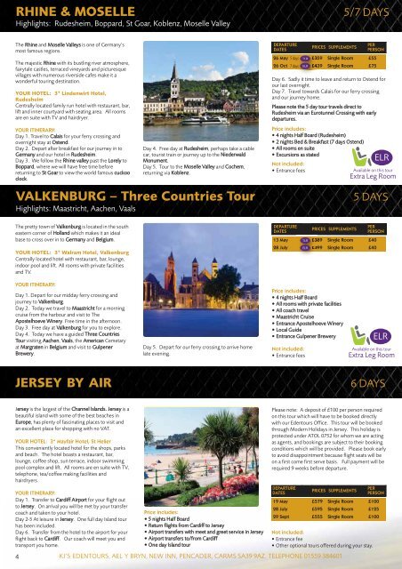 Download PDF Brochure - Eden Tours