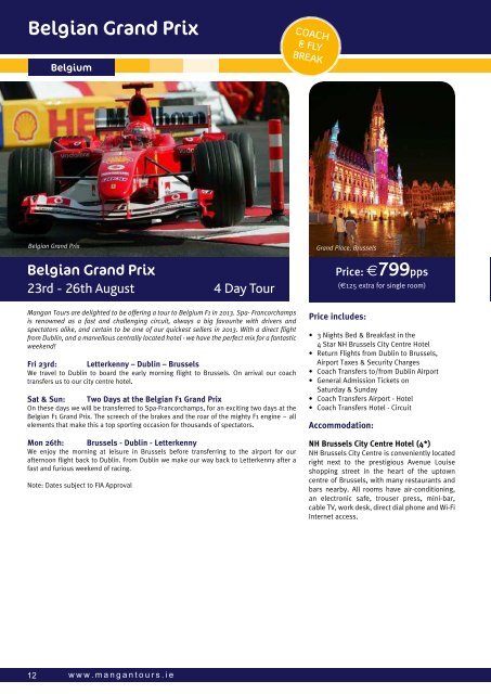 Brochure - Mangan Tours