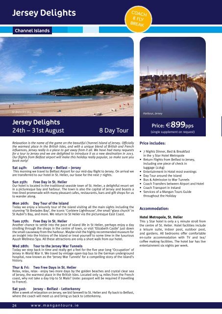 Brochure - Mangan Tours