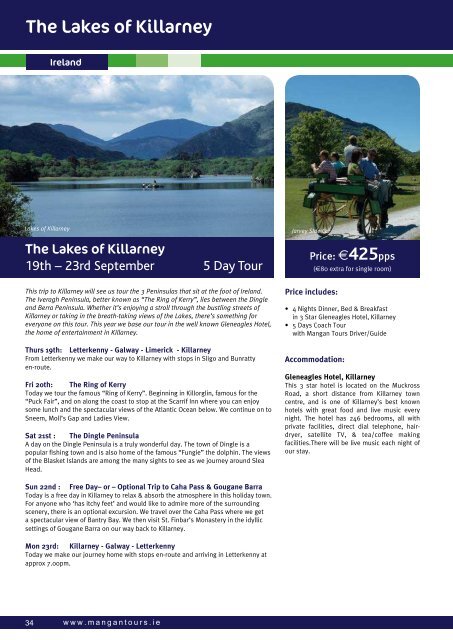 Brochure - Mangan Tours