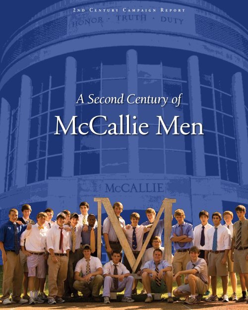McCallie Men - McCallie School