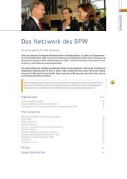 Das Netzwerk des BPW - Businessplan-Wettbewerb Berlin ...