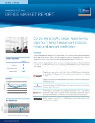 OFFICE MARKET REPORT - Colliers International