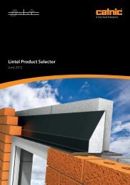 Lintel Product Selector