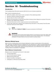 Section 16 - Troubleshooting - Mold-Masters