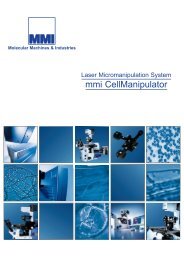 mmi CellCut Plus - Molecular Machines & Industries