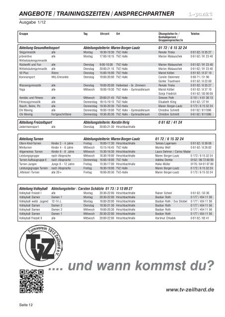 01-12 - TV Zeilhard