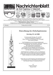 Nr. 30 vom 28. Juli 2006 - Vogtsburg im Kaiserstuhl