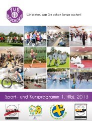 Gesundheit und Fitness - TuB Bocholt