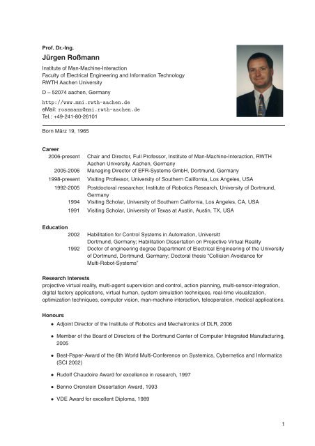 CV - LSR