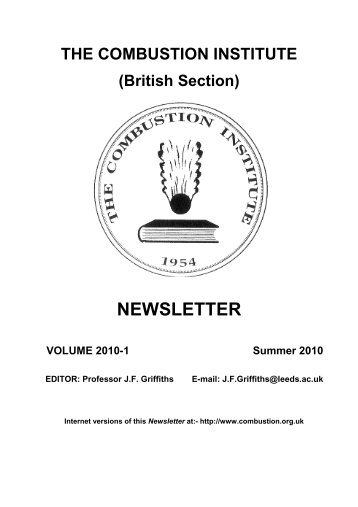 NEWSLETTER - Combustion Institute British Section