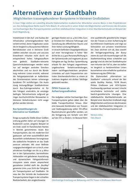 Heft 11 (2008): Qualität in der Stadtplanung - Planersocietät