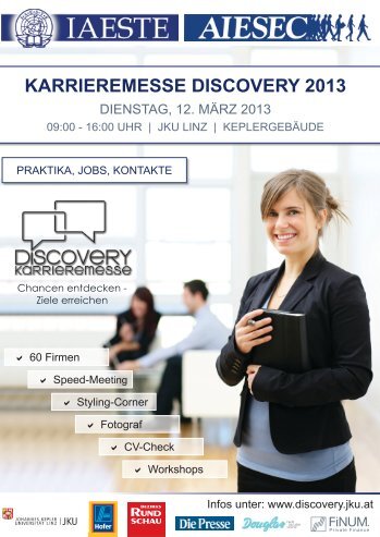 KARRIEREMESSE DISCOVERY 2013 - Linz