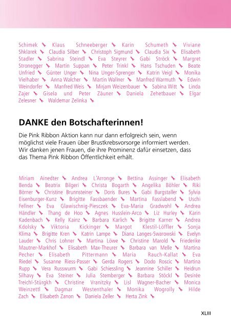 PDF-Download Frauen und Krebs - Österreichische Krebshilfe