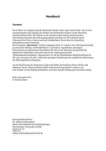 Handbuch - DGPK-Deutsche Gesellschaft für Pädiatrische Kardiologie