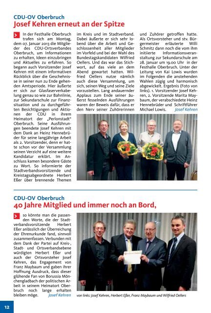 Februar 2013 - CDU Kreisverband Heinsberg