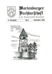 M N Nr.5 1983 - Marienburger Nachbarschaft in Deutschland
