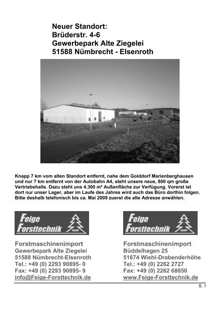 B&B - Funksteuerung F 9 - Feige Forsttechnik