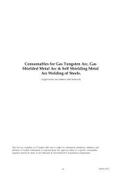 Consumables for Gas Tungsten Arc, Gas Shielded ... - Lloyd's Register