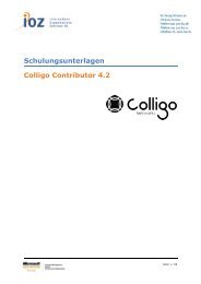 Colligo Contributor 4.2 - IOZ AG