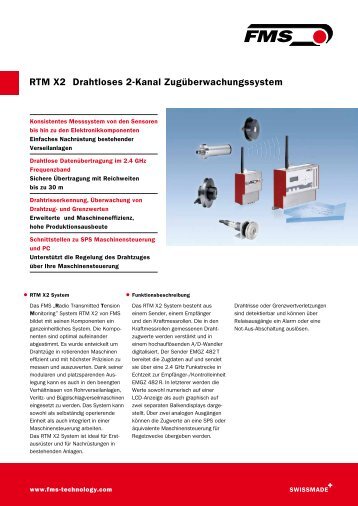 Datenblatt (PDF) - FMS AG