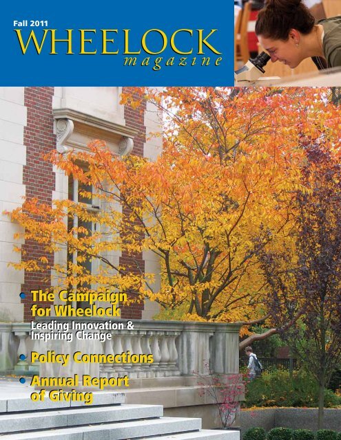 Fall 2011 - Wheelock College