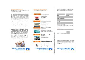 Flyer Kunden werben Kunden - Volksbank Raiffeisenbank ...