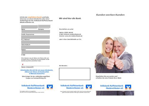 Flyer Kunden werben Kunden - Volksbank Raiffeisenbank ...