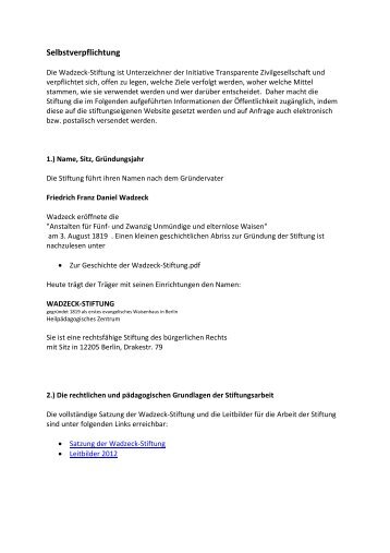 Download - Wadzeck-Stiftung