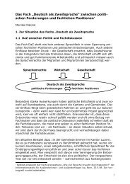 Referat Monika Clalüna - Die Informationsstelle für Ausländerinnen